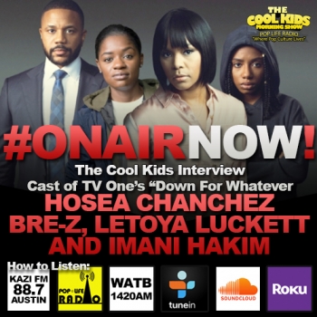 The Cool Kids Interview Cast of "Down For Whatever"